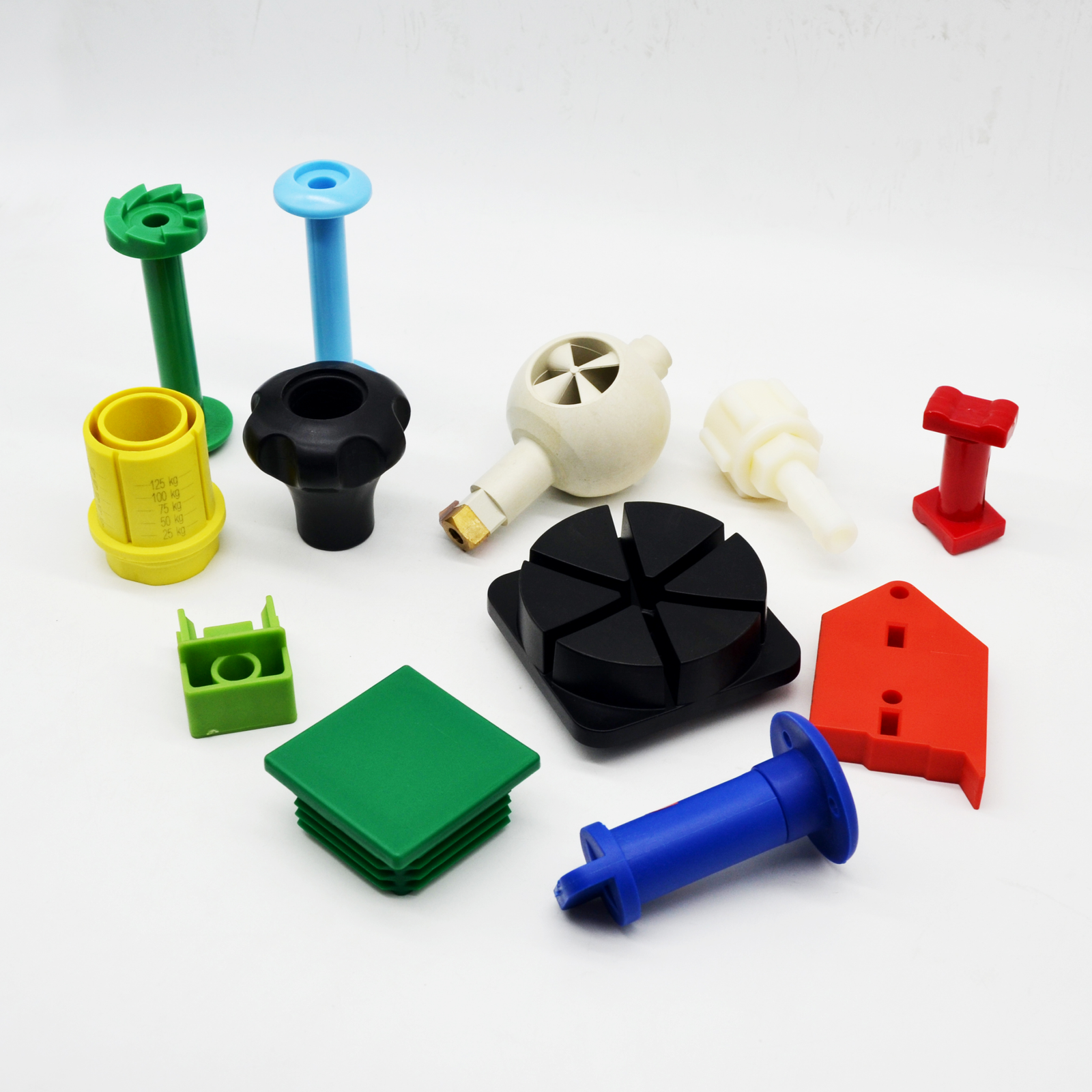 Industrial machinery plastic components