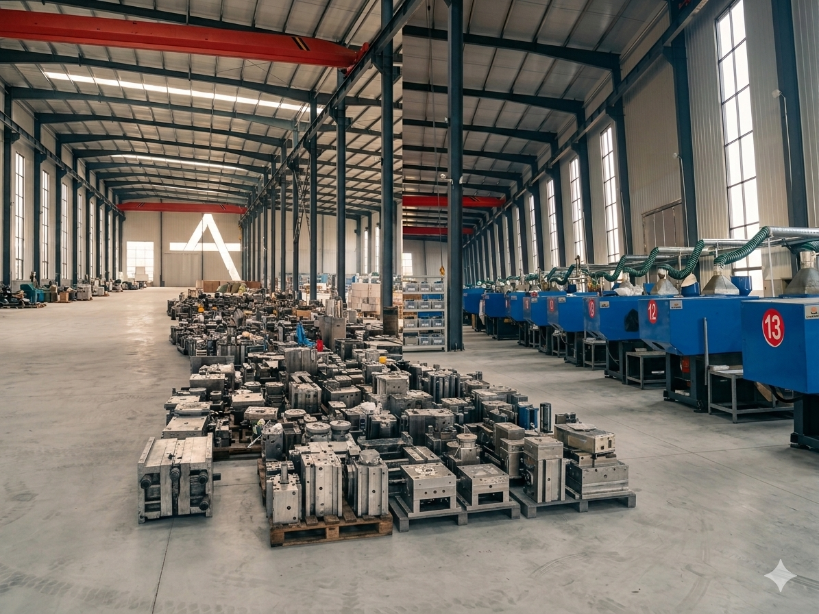 Weichuang injection molding production floor